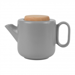 Théière WOODY noire