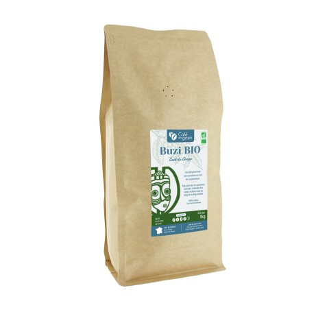 Sac 1kg - Café BIO* Congo BUZI