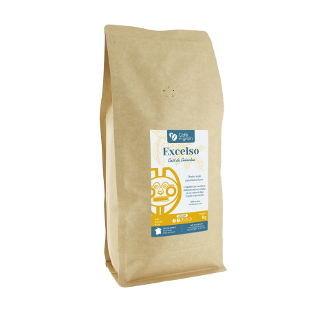  Sac 1kg- Café d'altitude Colombie Excelso