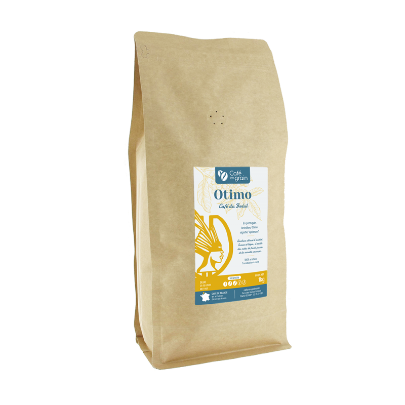 Sac 1kg Café Brésil OTIMO pur Bahia 