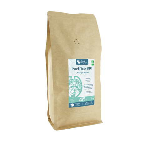 Sac 1kg - Café mélange maison PACIFICO BIO*