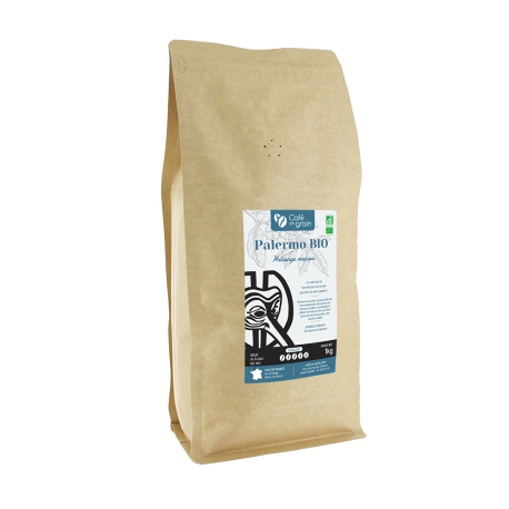 Sac 1kg - Café mélange maison PALERMO BIO*