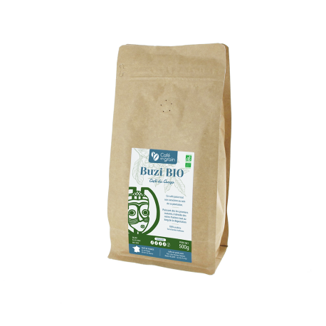 Café BIO* Congo BUZI - Sac 250g