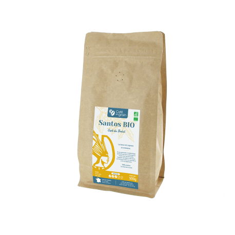 Café Brésil Santos BIO - Sac 250g