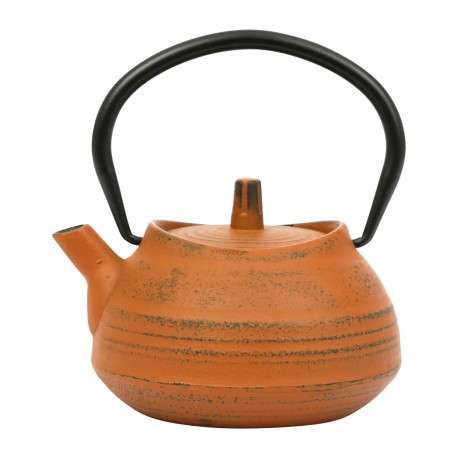 Théière en fonte 0,45L HORIZON terracotta