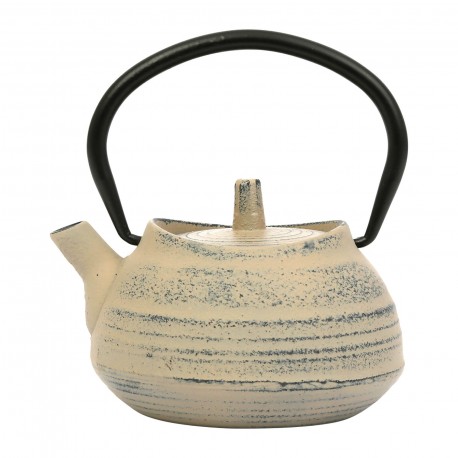 Théière en fonte 0,45L HORIZON beige