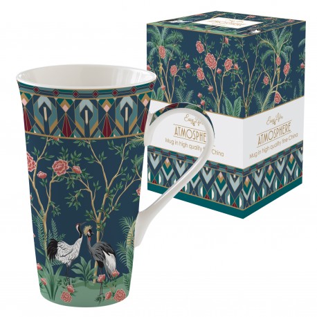 Coffret mug géant GRUE CENDREE