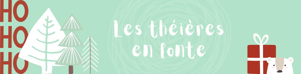 théière en fonte