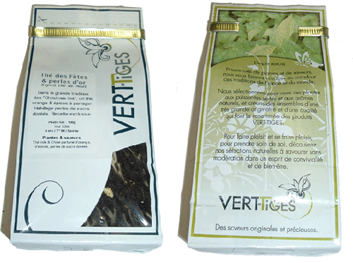 Sachet thé haut de gamme, conservation du thé 